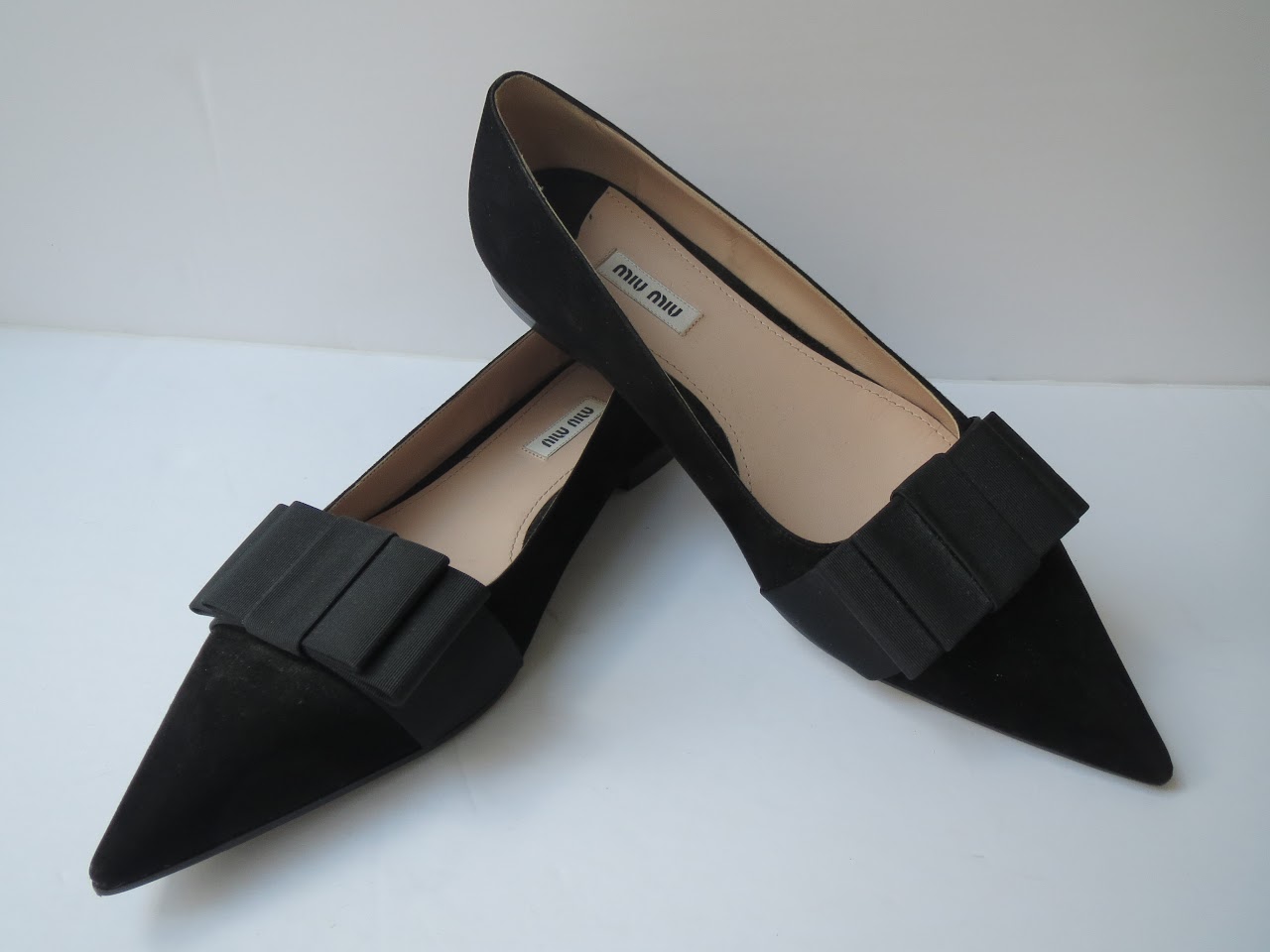 Miu Miu Suede Flats