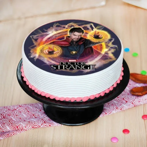 Dr. Strange Cake [Eggless]