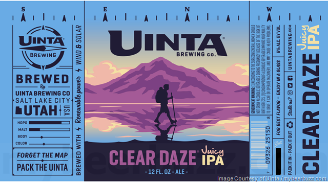 Uinta Adding Clear Daze Juicy IPA Cans