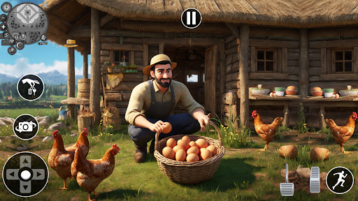 Screenshot Chicken Farming Egg Farm Game