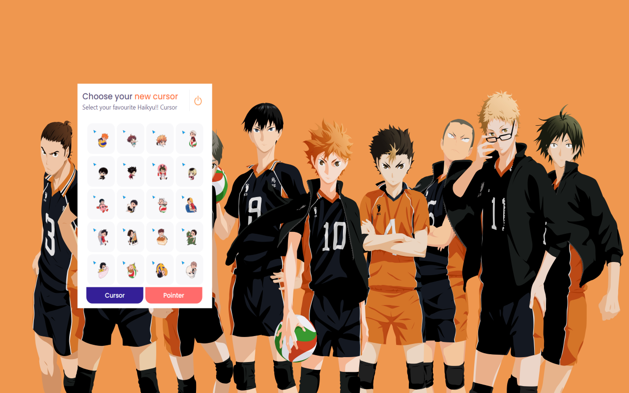 Haikyuu Cursor Preview image 1