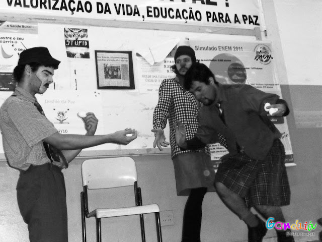 Gandaiá na Escola Helena, de novo!