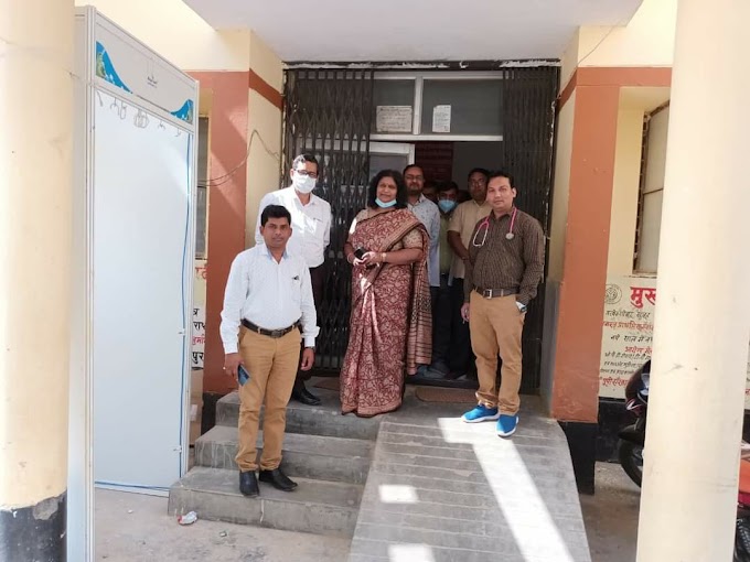 जौनपुर : मुख्य चिकित्सा अधिकारी द्वारा सी0एच्0सी0 बक्सा का किया गया आकस्मिक निरीक्षण 