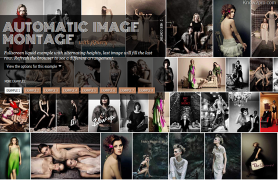 jQuery Plugin EP03 – การจัดตำแหน่ง Image Layout ด้วย jQuery