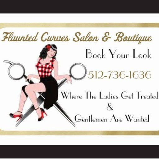 Flaunted Curves Salon logo