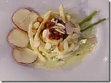 Scialatielli Campani con asparagi selvatici ricotta e mela annurca