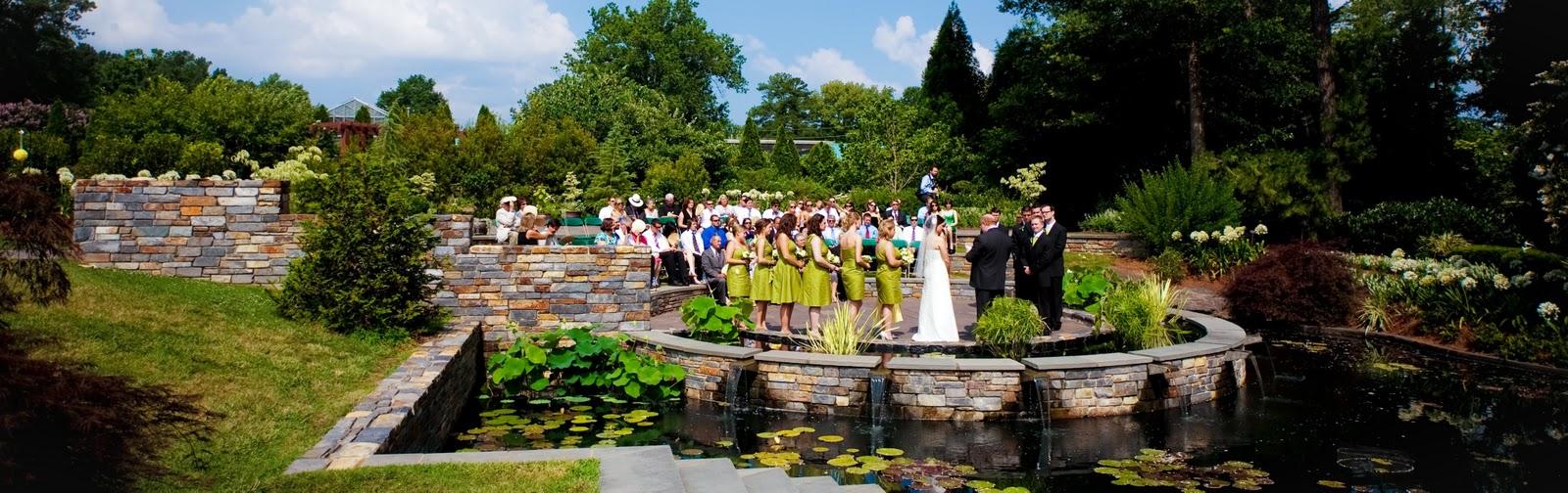 garden wedding ceremony