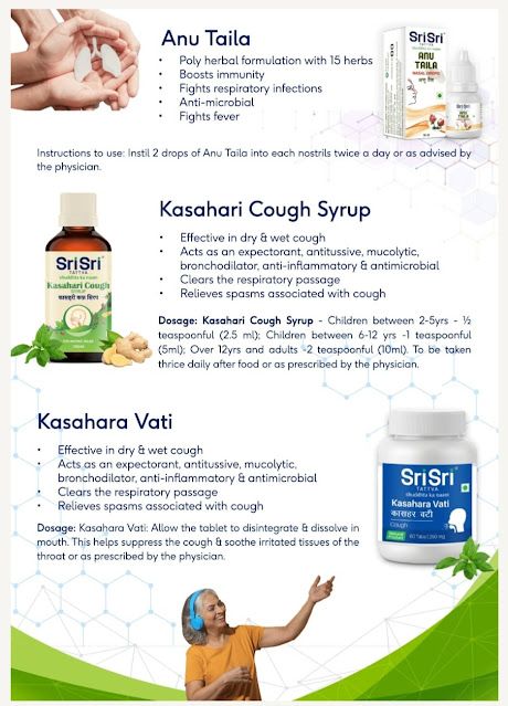 Sri Sri Tattva | Anu Taila , Kasahari Cough Syrup , Kasahara Vati