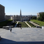 downtown brussels in Brussels, Belgium 