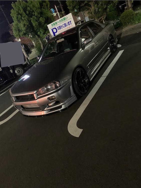 スカイラインのER34 4ドア・スカイライン・大黒PA・大黒パーキング・いろいろな車に関するカスタム事例の投稿画像3枚目