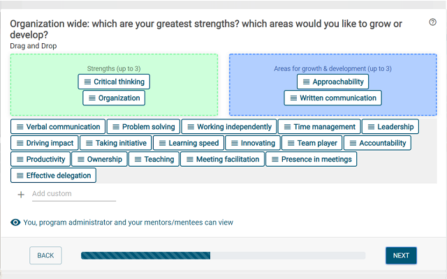 Screenshot of Together Mentoring