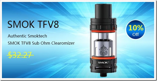 20160821 e068955d88f24256b7b9c88d12196063%25255B5%25255D - 【セール】「SMOK TFV8」「Eleaf iJust S」が安い！FastTechのサンデーセール8月28日版 【最大15%オフ】