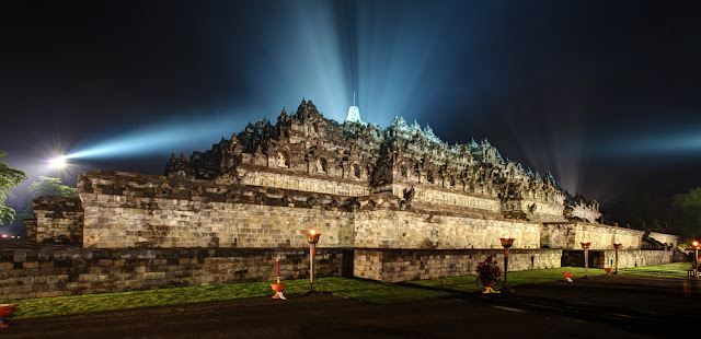 Borobudur, near Magelang, Central Java in Indonesia. From Move Over, Egypt: 5 Countries Around the Globe with Pyramids