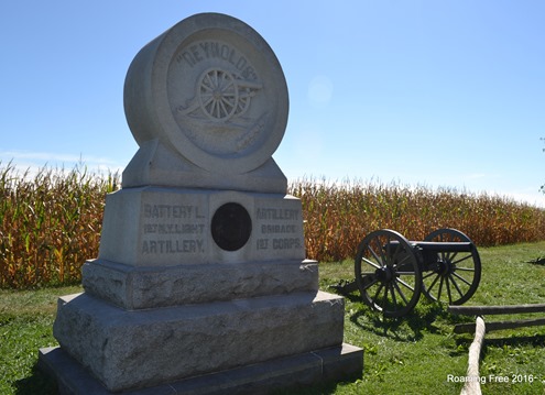 There are monuments from all the units who fought at Gettysburg