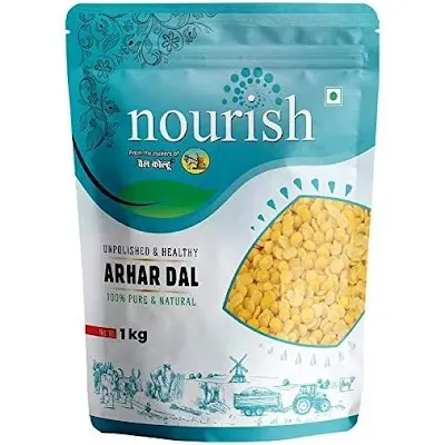 Nourish Unpolished Arhar Dal - 1 kg
