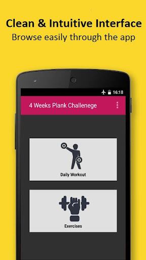 4 Weeks Plank Challenge