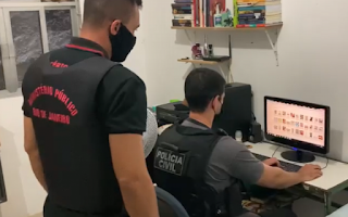 Polícia faz operação contra quadrilha que praticava extorsões através de fake news Polícia faz operação contra quadrilha que praticava extorsões através de fake news