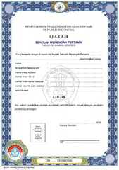  Blanko Ijazah SMP