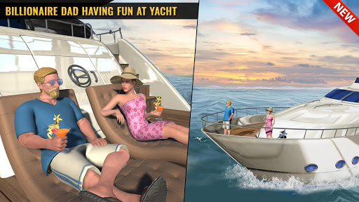 Billionaire Dad Luxury Life Virtual Family Games screenshots 6