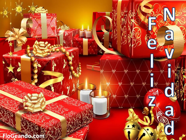 Feliz navidad postal