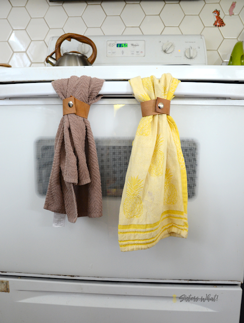 diy towel holder