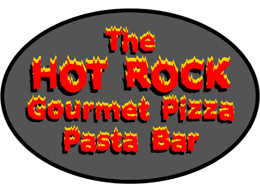 The Hot Rock Gourmet Pizza Pasta Bar logo