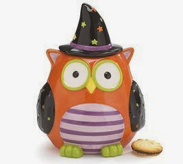  Whimsical Halloween Owl Cookie Jar Great Halloween Decor and Food Storage