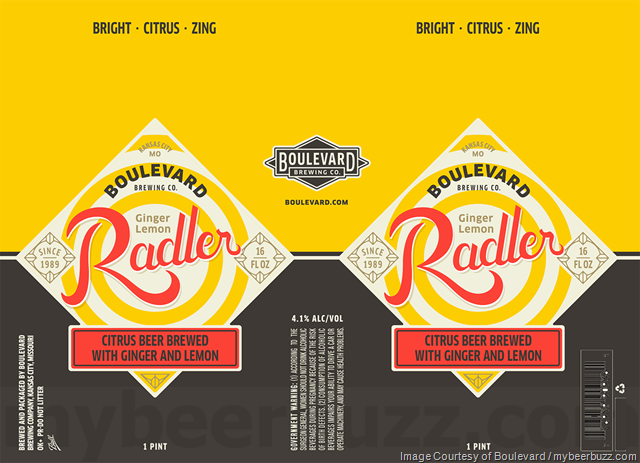 Boulevard Ginger Lemon Radler Coming To 16oz Cans