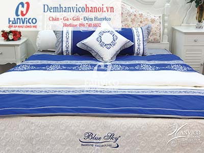 Chăn Ga Gối Hanvico Blue Sky BS-11