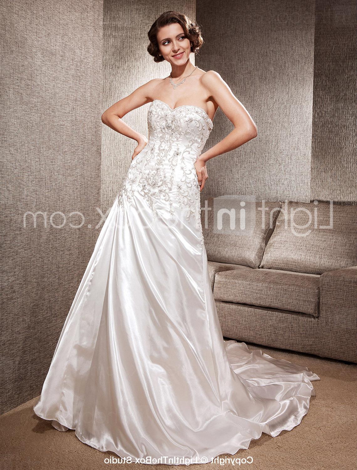 Lace Wedding Dress - US 