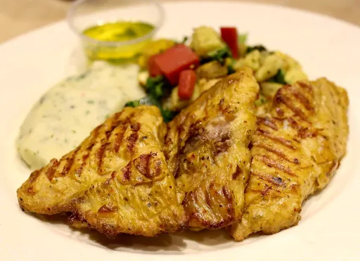 Grilled Fish With Lemon Butter Sauce