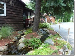 Water feature at office