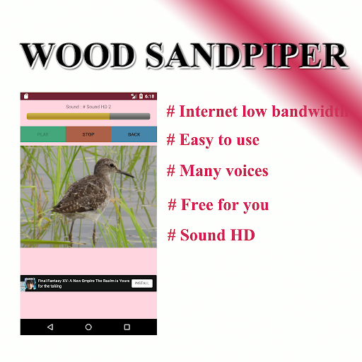 Sound per bird, freshwater lane 5.0 screenshots 2