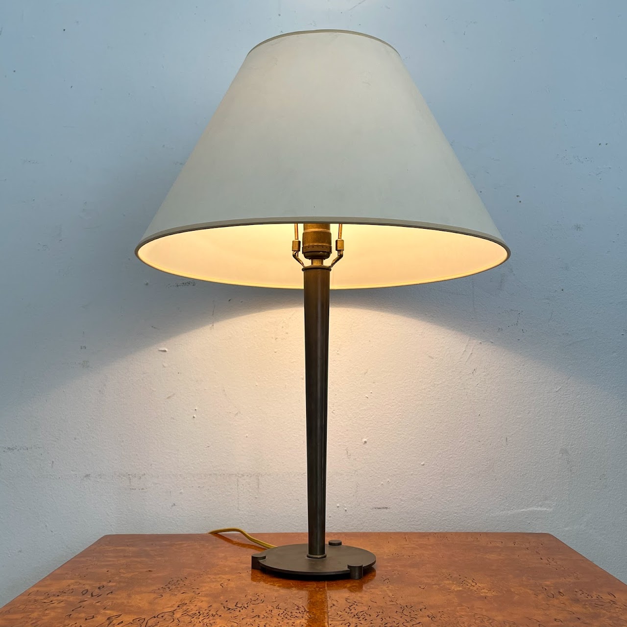 Nessen Studio Vintage Brass Lamp