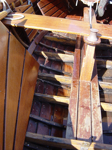 Clinker Planking and Rib Repair