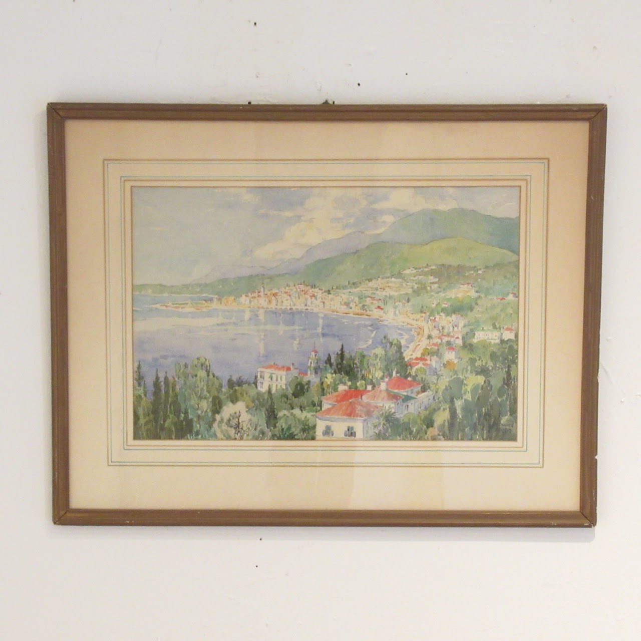 Howard Austin Signed Watercolor Painting