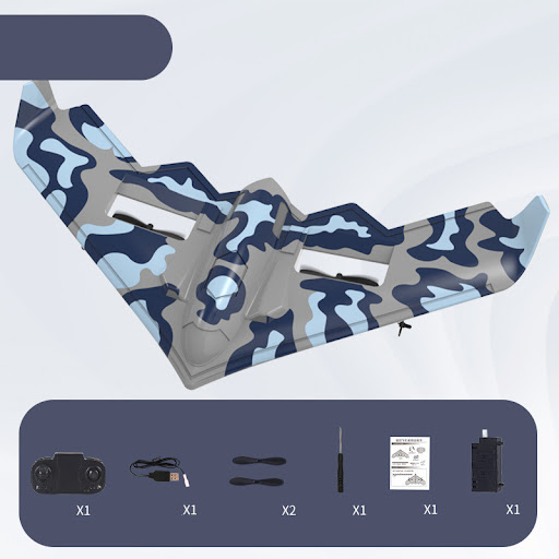 Title 8, Fall Resistant Glider Airplane Model Electric F...
