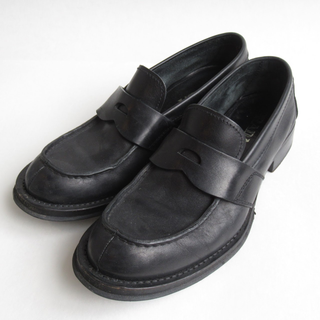 Prada Leather Loafers