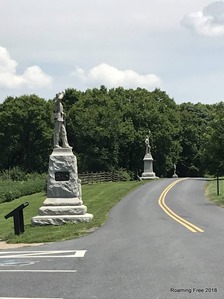 Monuments along the North Woods Trail