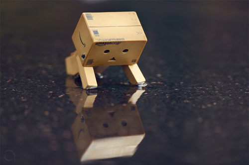 Cute Little Box Robot