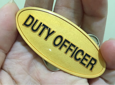 The Duty Officer Pin