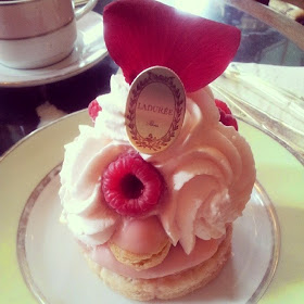 Cake at Laduree Paris