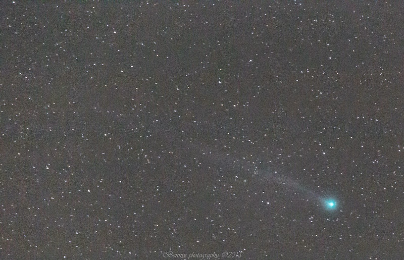 Comet Lovejoy, seen in Northern Norway, January, 2015. Photographer Benny Høynes