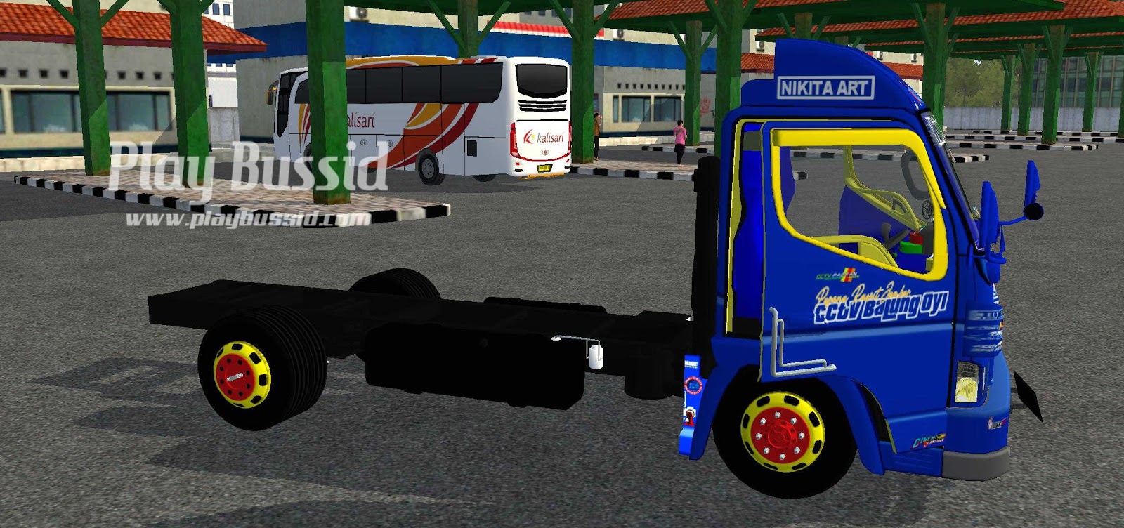 Download mod bussid truck canter tanpa bak