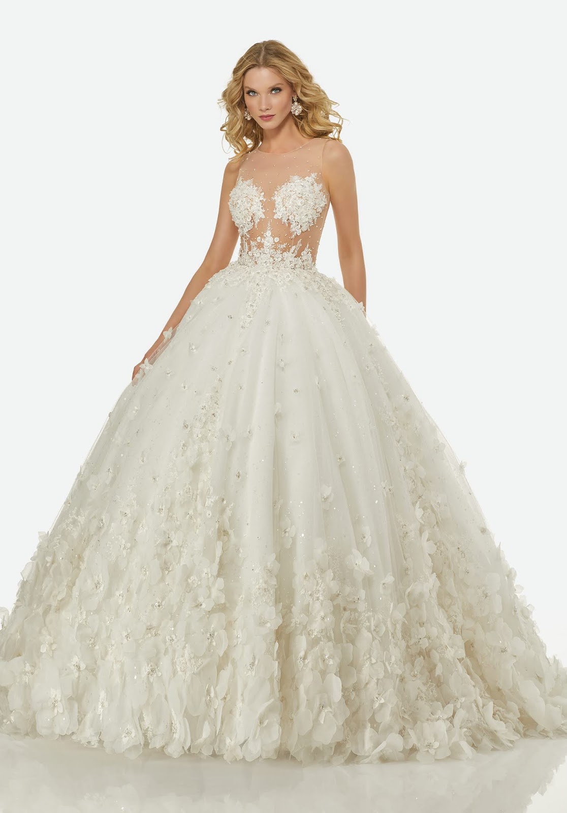 Romantic Ball Gown Wedding Dress - Ball Gown Wedding Dresses Kleinfeld