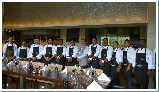 Visiting Marriott Chefs with Judge