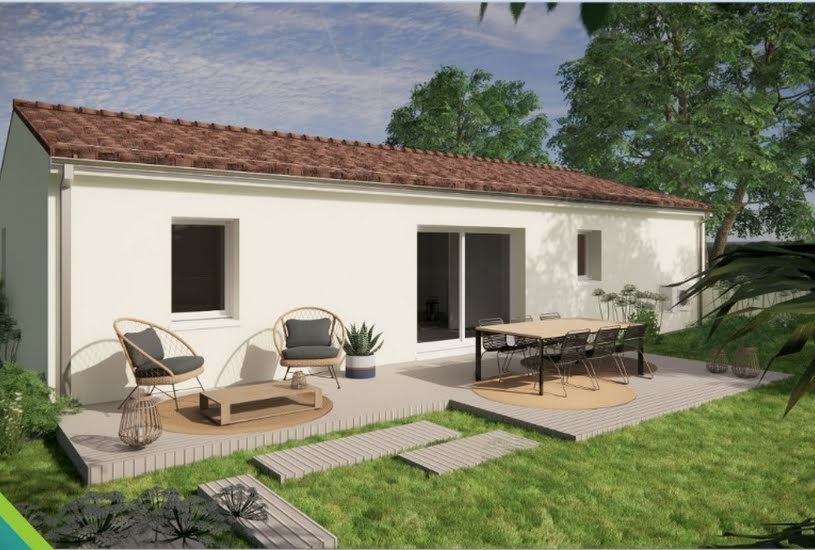  Vente Terrain + Maison - Terrain : 624m² - Maison : 80m² à Salles-d'Angles (16130) 