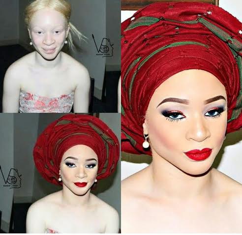 tidligere Fuld Udtømning Photo Of The Day: The Power Of Makeup Transformation On An Albino -  ITSALLISAY | Your N01 Infotainment Hub