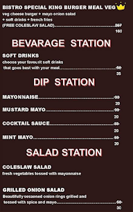 Burger Bistro menu 1