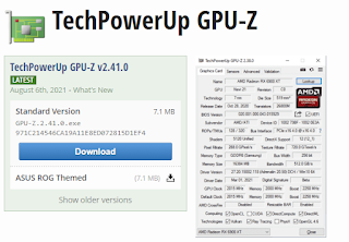 GPU-Z顯卡識別下載頁